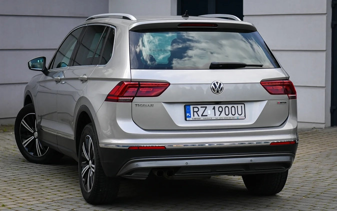 Volkswagen Tiguan cena 114900 przebieg: 91000, rok produkcji 2018 z Rzeszów małe 781